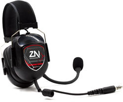HEADSET ZERONOISE- MALE 4 PIN NEXUS (COMP. IMSA)