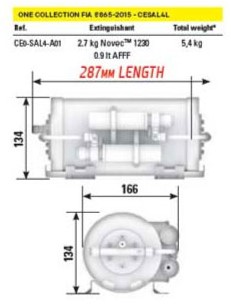 OMP CESAL4 LE - Blussysteem - FIA8865-2015-3