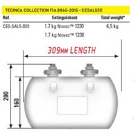 OMP CESAL5LE EXINGUISHING SYSTEM FIA 8865-2015 ELECTRIC-HYBRID CARS-2