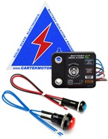 Cartek X-Club Battery Isolator Kit - Red button