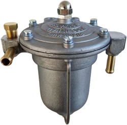 Malpassi Filter King 85 mm - FPR007 - Brandstoffilter en Drukregelaar met Metalen Bokaal