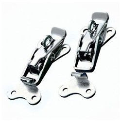 Grayston metalen sluiting met hangslot oog (Chrome)