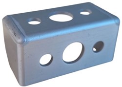 Lightweight Aluminium Mud Flap Bracket for Vehicle