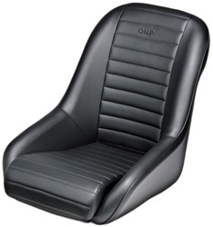 OMP Racing Chair Vintage Silverstone - Black