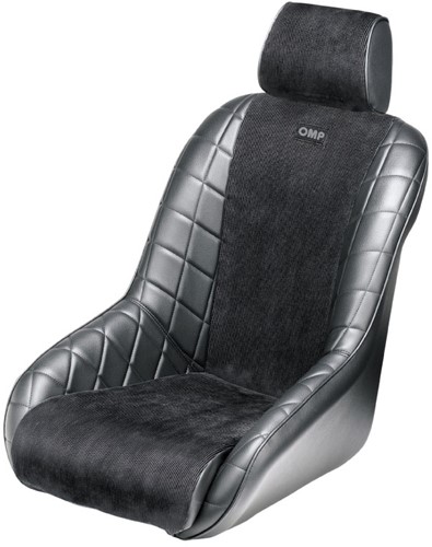 OMP Racing Chair Vintage Brands Hatch - Black