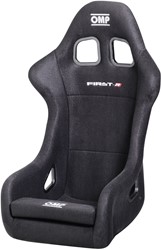 OMP Racestoel FIRST-R - FIA 8855-1999 - Zwart