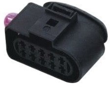 10 pins connector - Female - QCB-C10-0002-B