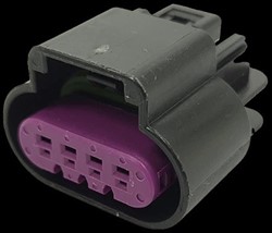 4 pins connector - Female - QCB-C4-0103-B