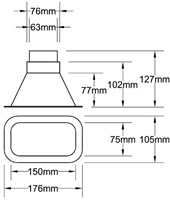 QSP Luchtinlaat - 63-76 mm-2