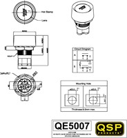 QSP startknop LED-2