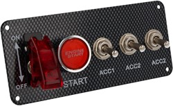 QSP startpaneel carbon