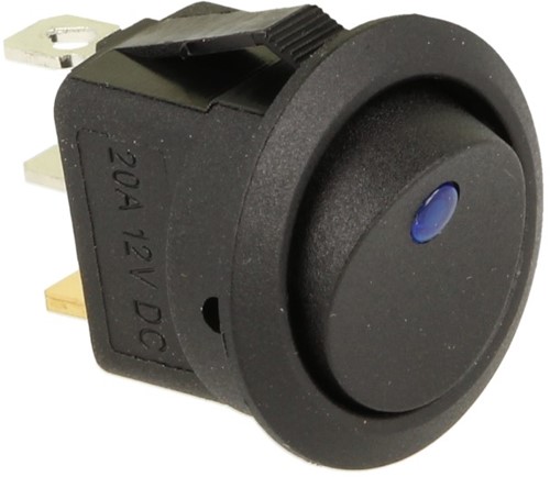 QSP - Switch voor paneel - Blauw led
