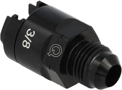 QSP brandstofleiding adapter 9,52 mm - AN8 male