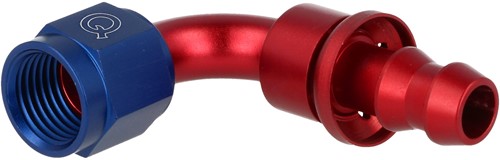 QSP slang adapter push-on 90° AN6-3