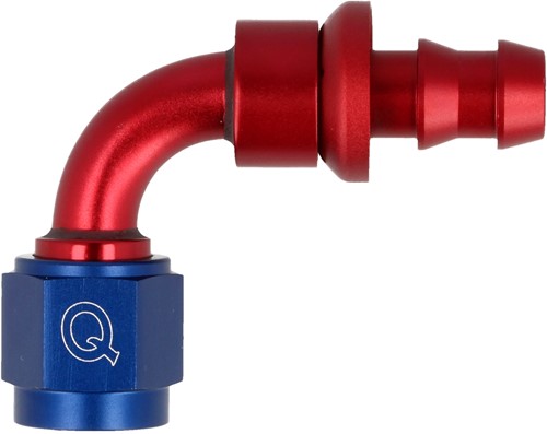 QSP slang adapter push-on 90° AN6