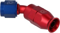 QSP hose adapter PTFE 45° AN4-3