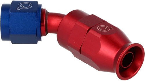 QSP slang adapter PTFE 45° AN4-3