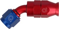 QSP hose adapter PTFE 45° AN4