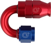QSP hose adapter PTFE 180° AN4-3