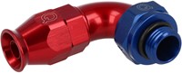 QSP slang adapter PTFE 90° (AN8) - O-ring (AN6)-3
