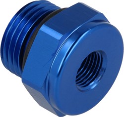 QSP aluminium blindplug AN8 met O-ring 1/8 NPT
