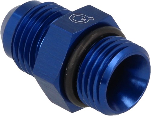 QSP aluminium O-ring adapter male AN4-2
