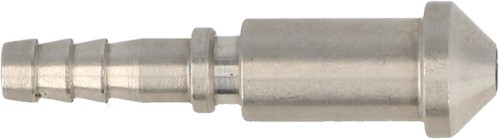 QSP krimp slang adapter convex male RVS AN3-3