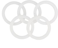 QSP PTFE sealing ring AN8 19.3 x 25.3 x 1.5 mm-2