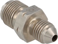 QSP stainless steel adapter male / male AN3 - M10 x 1.5 convex