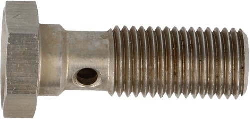QSP stainless steel banjo bolt 25 mm long M10 x 1.25 mm-2