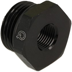 QSP aluminium blindplug AN8-fem 1/8NPT-Thermo Plate