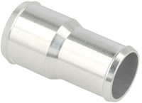 QSP aluminium verloop recht - 18-16mm