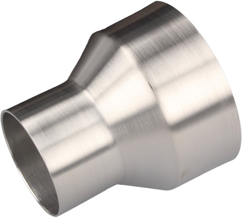 QSP aluminium verloop recht - 76-60 mm