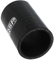 QSP Silicone coupler - fuel and oil resistant - 51 mm - Black-3