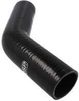 QSP Siliconen slang - 45° bocht - 51 mm (benzine en olie bestendig- Zwart-3
