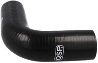 QSP Siliconen slang - 90° bocht - 51 mm (benzine en olie bestendig- Zwart-2