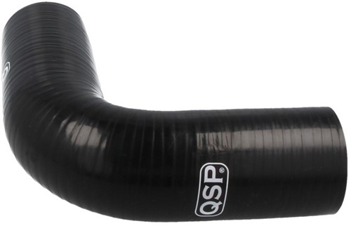 QSP Siliconen slang - 90° bocht - 51 mm (benzine en olie bestendig- Zwart-2