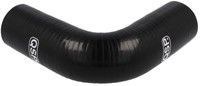 QSP Siliconen slang - 90° bocht - 51 mm (benzine en olie bestendig- Zwart-3