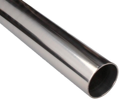 QSP aluminium buis recht - 100 cm x 8 mm - Zilver