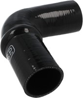 QSP Siliconen balg - 90° bocht - 51 mm - Zwart QSP Silicone hump hose - 90° bend - 51 mm - Black-2