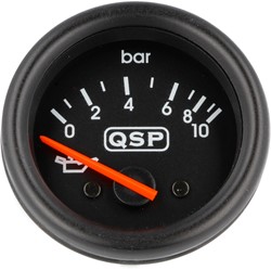 QSP Oliedrukmeter 0-10 BAR