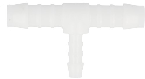 Slangverbinder T-stuk - verloop 12-06-12 mm