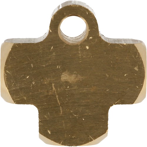 QSP T-stuk - 3x 3/8'' UNF convex-2