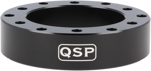 QSP Steering wheel hub extender - 20 mm - Black