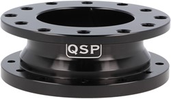 QSP stuurnaaf verlenger - 30 mm - Zwart