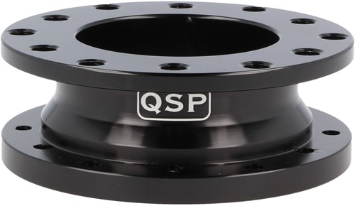 QSP stuurnaaf verlenger - 30 mm - Zwart
