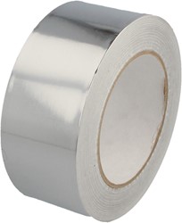 QSP hittewerende tape - 45 m x 50 mm - zilver