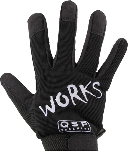 QSP Works werkhandschoen - Zwart - Maat S