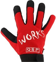 QSP Works werkhandschoen - Rood - Maat S