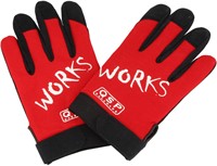 QSP Works werkhandschoen - Rood - Maat L-3